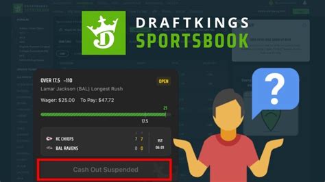 why is my cash out suspended draftkings